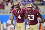 Keon Coleman during LSU v Florida State